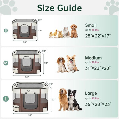 Dog Playpen, Cat Pet Puppy Pen, Portable Playpens - Image 2
