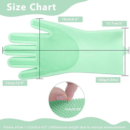 Pet Grooming Gloves—Dog Washing Gloves - Image 2