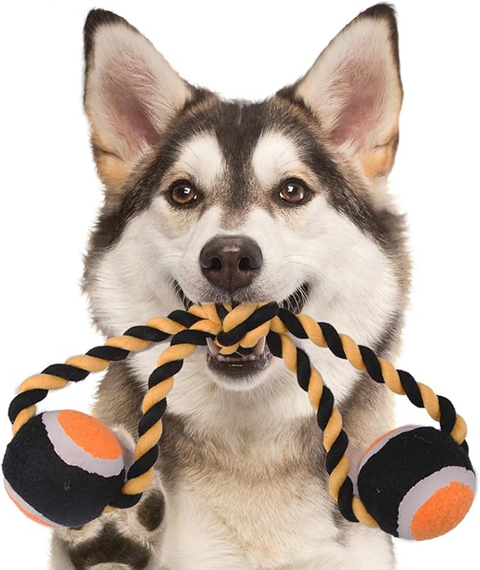 Puppy Chew Toys, Soft Durable Fabric Indestructible Interactive Dog Toy - Image 3