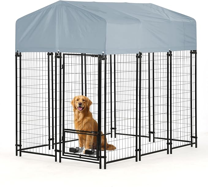 Outdoor Dog Kennel Outside Run by Unknown