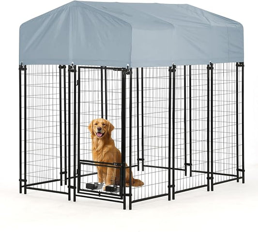 Outdoor Dog Kennel Outside Run by Unknown