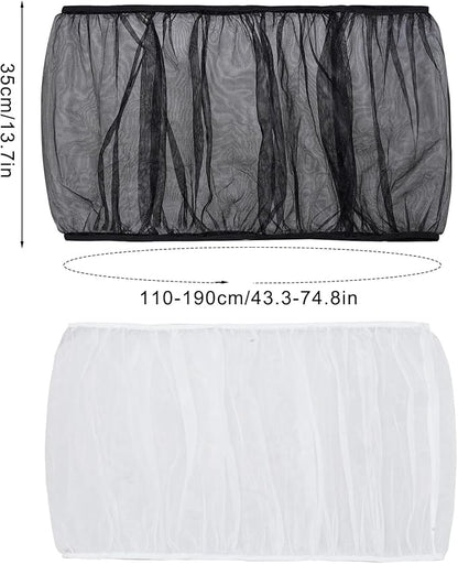 Fengek 2 Pcs Adjustable Bird Cage Cover & Seed Catcher Net - Image 2