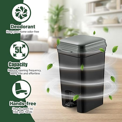 Small Trash Can for Dog Poop Cat Litter Outdoor & Indoor - Image 3
