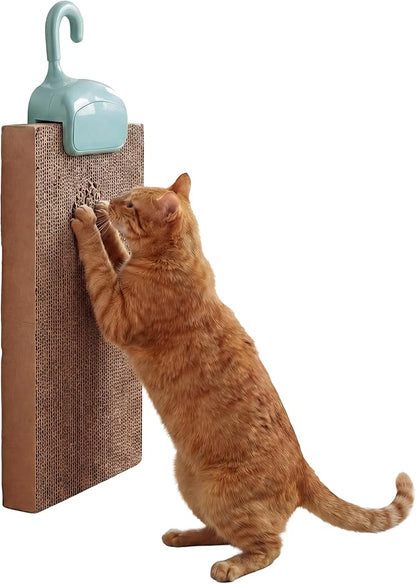 Kitty City Over The Door Cat Scratcher Clip – Space Saving Vertical Scratching by KittyCity