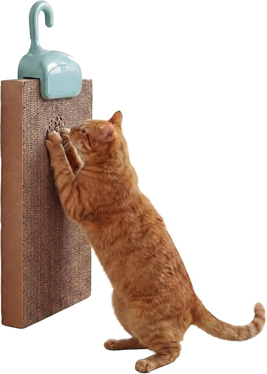 Kitty City Over The Door Cat Scratcher Clip – Space Saving Vertical Scratching by KittyCity
