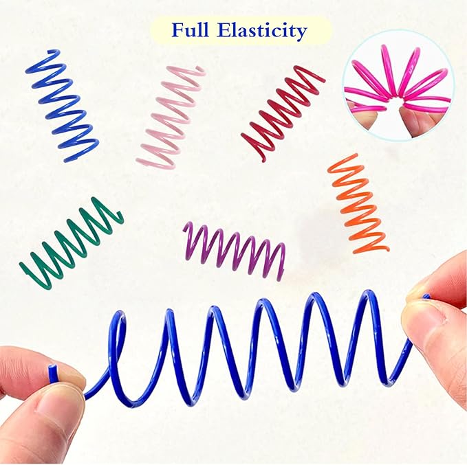 12PCS 12Colors Cat Spring Toys for Indoor Cats, Interactive Coil Springs for - Image 3