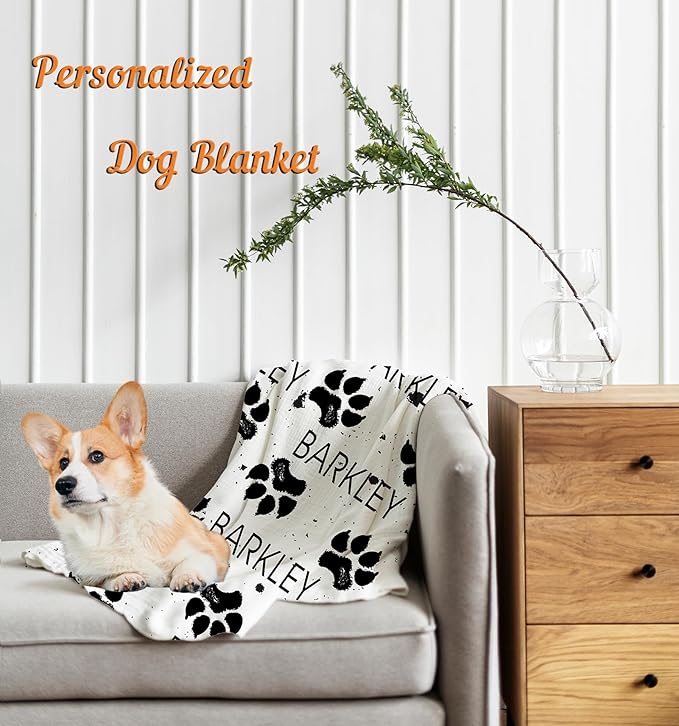 Personalized Dog Blanket with Name - Image 2