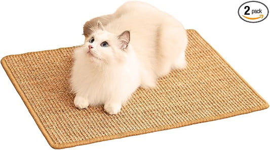 Cat Scratcher Mat, 23.6 X 15.7 Inch, sisal cat scratchers by Unknown