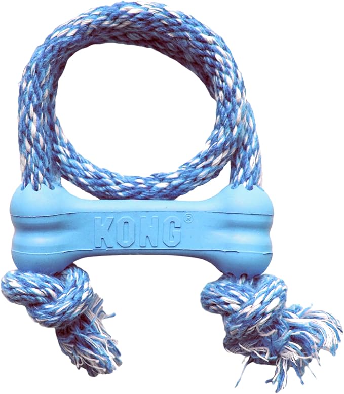 KONG Puppy Goodie Bone with Rope by KONG