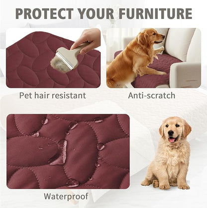 Ameritex Waterproof Pet Bed Cover Anti-Slip Dog Bed Blanket - Image 2
