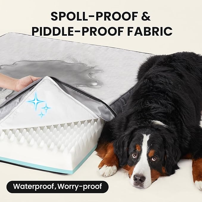 OhGeni Orthopedic Waterproof Dog Bed - Image 7