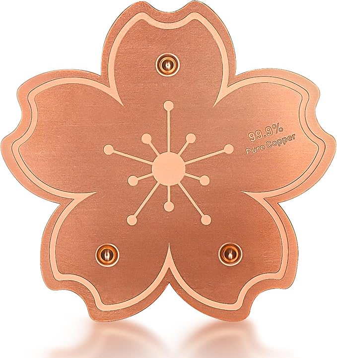 Bird Bath Copper Disk by Yncotte