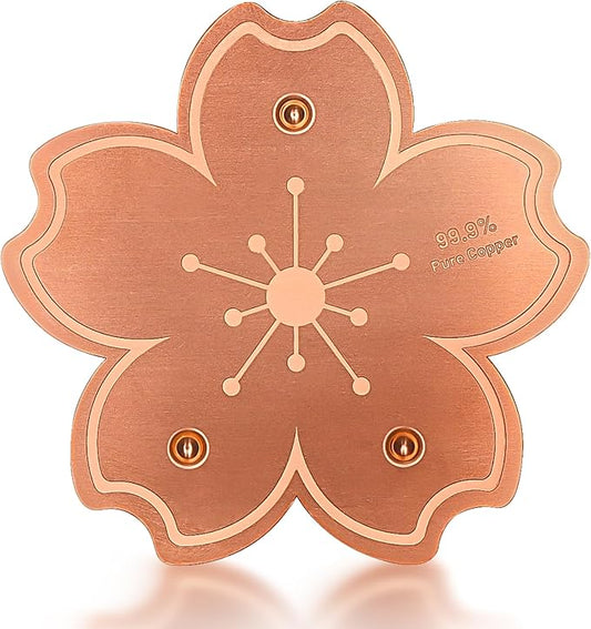 Bird Bath Copper Disk by Yncotte
