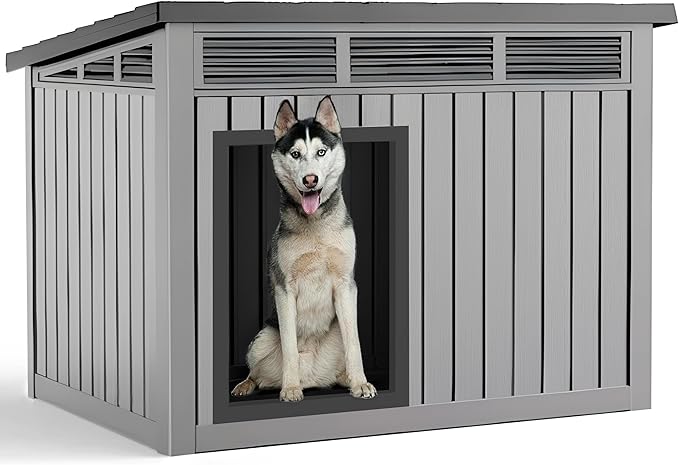 VIXZEN Dog House Indoor Outdoor, Waterproof Dog House by Vixzen