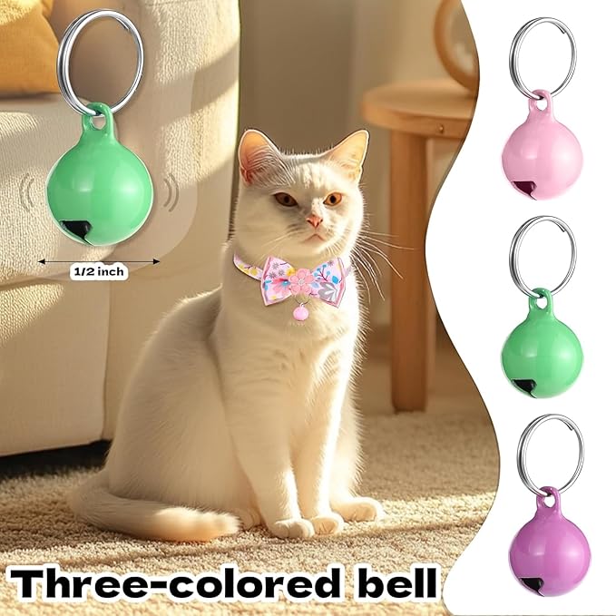 Cat Collar Breakaway, HYQHYX Floral Kitten Collar - Image 4