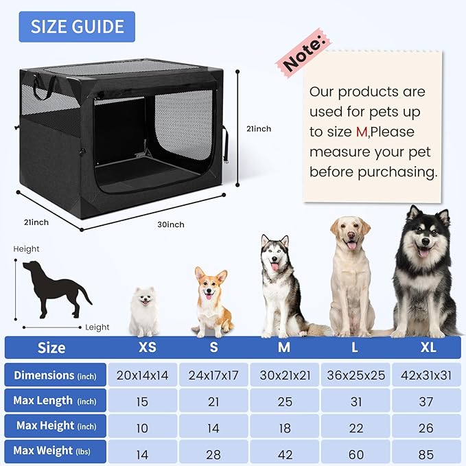 Dog Crate, Portable and Foldable Design of Dog Cage, Dog Kennel - Image 5