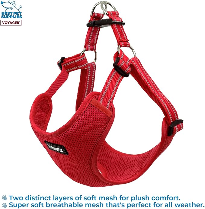 Best Pet Supplies Voyager Adjustable Step-in Flex Breathable Mesh Dog Harness - Image 5