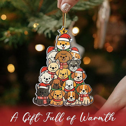 Funny Pet Ornament Gift for Dog Mom, Dog Christmas Tree Ornament, 2025 - Image 5