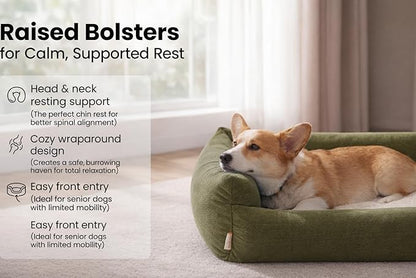 Washable Medium Dog Bed Medium Size Dog, Rectangle Dog Beds - Image 2