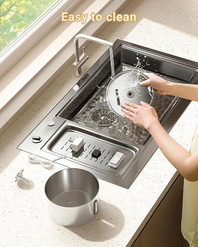 Cat Water Fountain Stainless Steel - 74oz/2.2L Automatic Large Pet Watering - Image 7