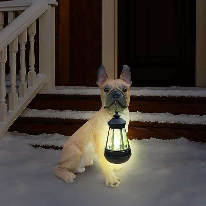 French Bulldog Dog Garden Statue - Image 7