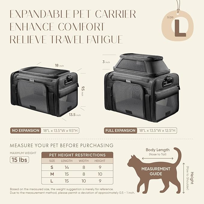 Top-Expandable Pet Carrier - Image 4