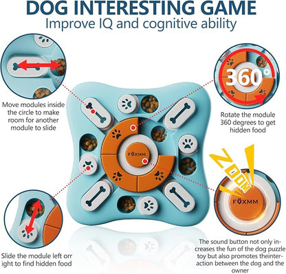 FOXMM Interactive Dog Treat Puzzle Toys - Image 3