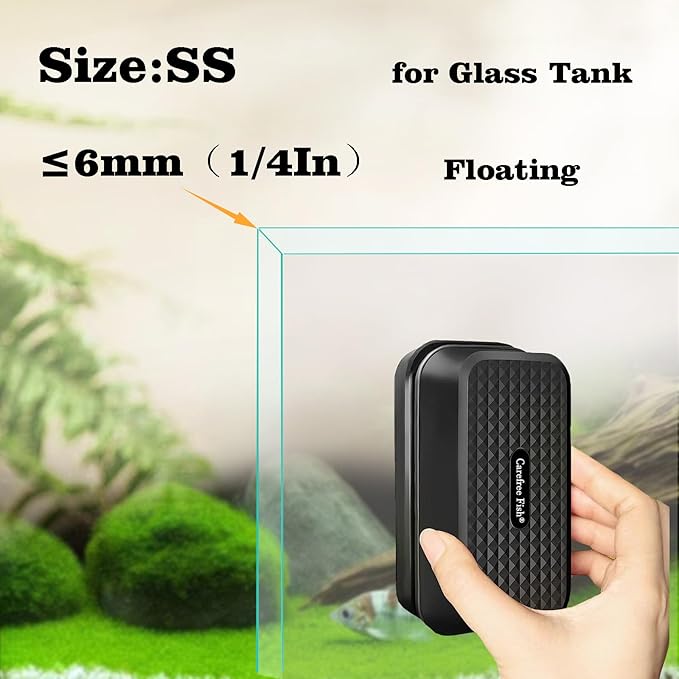 Carefree Fish Aquarium Super Strong Small Magnetic Cleaner - Image 2