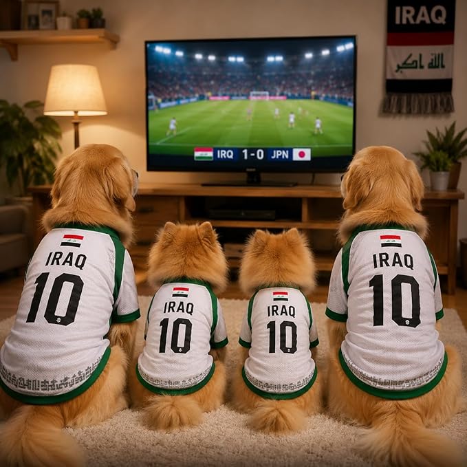 V-DECORPARKS Personalized Pet Soccer Jersey Custom Name Number Dog Cat Football - Image 4