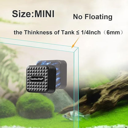 Carefree Fish Aquarium Super Strong Mini Magnetic Cleaner - Image 2
