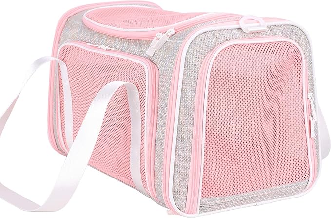 Soft Cute Travel Pet Carrier Bag by petisfam
