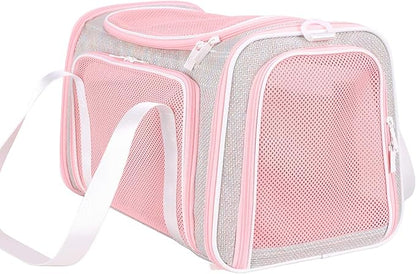 Soft Cute Travel Pet Carrier Bag by petisfam