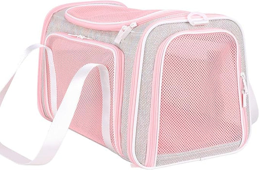 Soft Cute Travel Pet Carrier Bag by petisfam