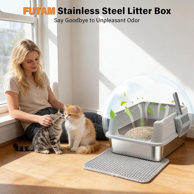 Stainless Steel Litter Box - Image 8