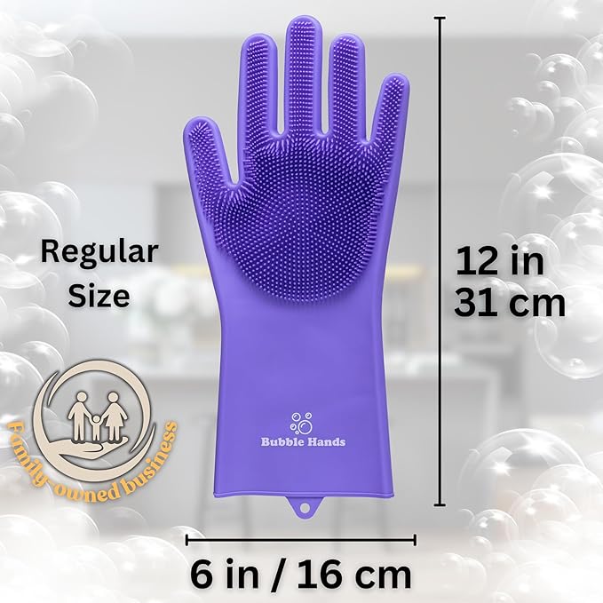 Dog Shampoo Gloves for Bathing – Silicone Dog Washing Gloves - Image 7