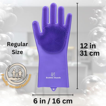 Dog Shampoo Gloves for Bathing – Silicone Dog Washing Gloves - Image 7