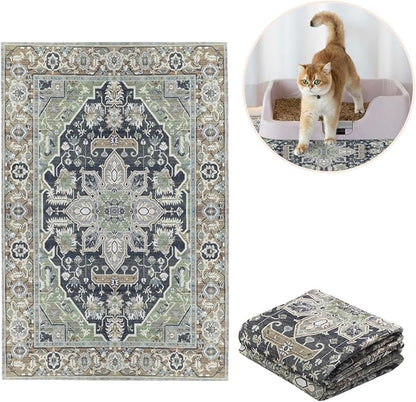 Lovewag Cat Litter Box Mats 2 Pack - Image 2