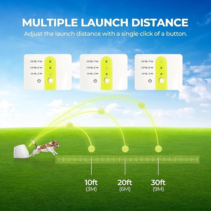 ALL FOR PAWS Automatic Dog Ball Launcher, Interactive Fetch Toy for Small to - Image 3