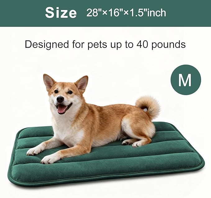 Dog Bed Mat, Reversible Dog Crate Pad - Image 3