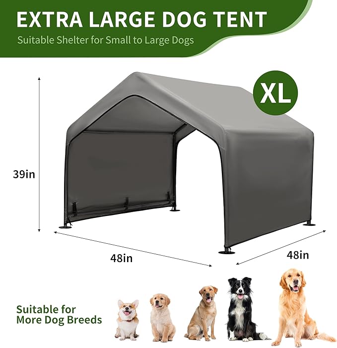 Summertrail Extra Large Dog House Outside, Dog Tent Outdoor, Big Dog Shade - Image 4