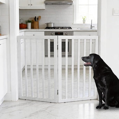 Dog Gate Indoor, Freestanding Dog Fence - Image 2