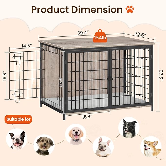 MAHANCRIS Dog Crate Furniture - Image 3