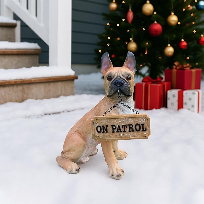 French Bulldog Dog Garden Statue - Image 5