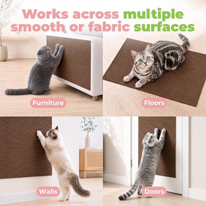 Best Pet Supplies Catify Cat Scratcher, Fun Interactive Scratchers, Claw Safe - Image 4