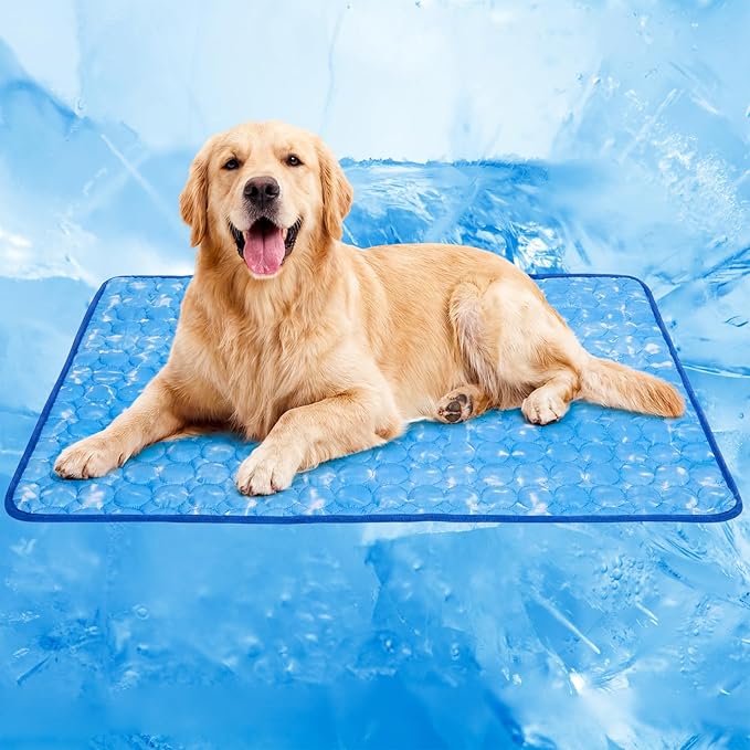 Dog Cooling Mat, Large Cooling Pad by mcgskl
