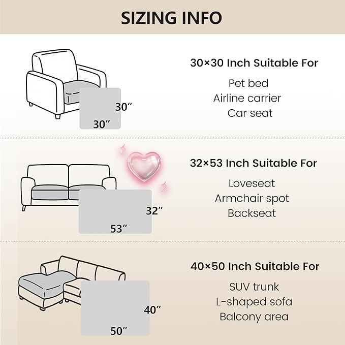 gogobunny 100% Double Sided Waterproof Dog Blanket Soft Pet Bed Cover - Image 3