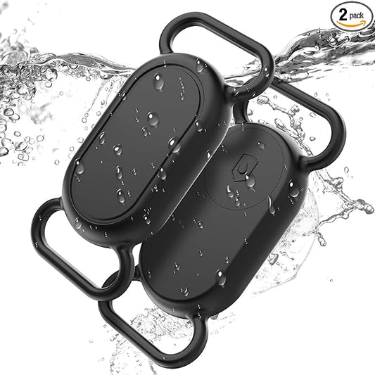 Dog Collar Holder for Galaxy Smarttag2, Waterproof Silicone Case for Pet Cat by SkyArmorCase