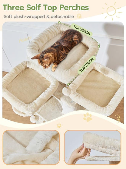 Taoqimiao 76-Inch Cat Tree - Image 4