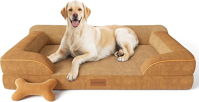 CWAWZ Jumbo Dog Bed for Extra Large Dogs, Orthopedic Dog Bed by CWAWZ
