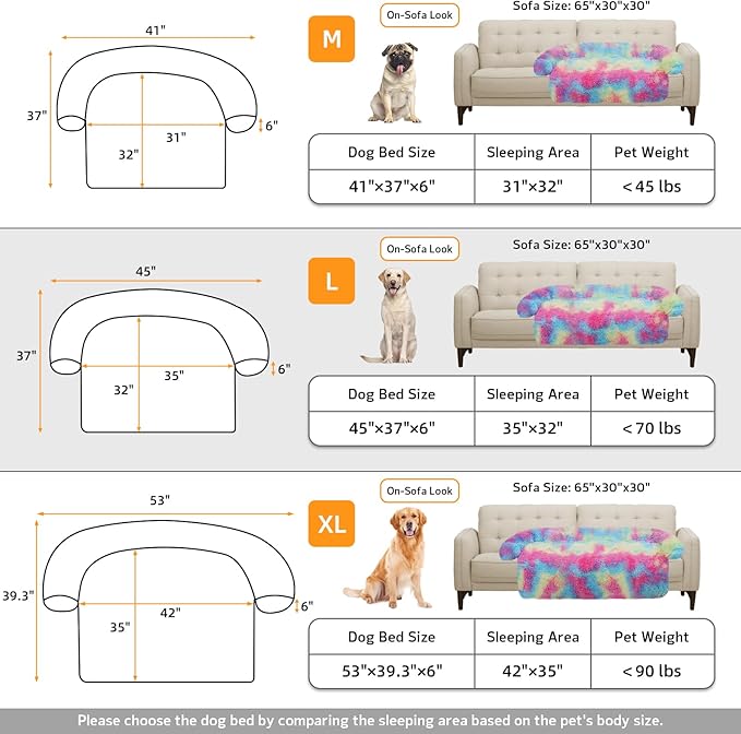 GGIB Calming Dog Bed Fluffy Plush Dog Mat - Image 5